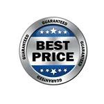 Lowest price guarantee badge for Burlington bathroom renovation projects